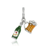 DIY Dripping-oil Hamburger And Fries Pendant