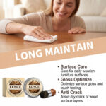 Furniture Care Cream Gentle Texture Gentle Polishing Brightening Convenient Daily Care Suitable For Wooden Furniture Surface