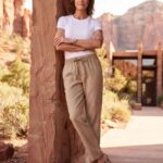 Ladies Long Trousers, Straight Leg Pants, Women Casual Pants, Casual Pants, Women Pants, Sports Pants, Women's Long Pants, Sweatpants, Casual Drawstring Pants Women Everyday Wear Bottoms