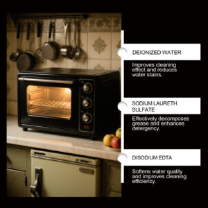 JAKEHOE Oven Cleaning Spray Is A Convenient Everyday Household Kitchen Cleaning Spray That Removes Grease And Stains.