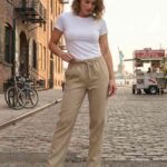 Ladies Long Trousers, Straight Leg Pants, Women Casual Pants, Casual Pants, Women Pants, Sports Pants, Women's Long Pants, Sweatpants, Casual Drawstring Pants Women Everyday Wear Bottoms