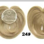 Womens Fashionable Wig High-temperature Synthetic Fiber With A Lace Front And Bangs
