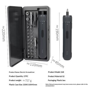 Household Electric Screwdriver Tool Set