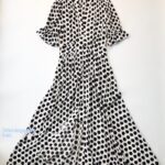 Retro-style Polka-dot Dress For Women