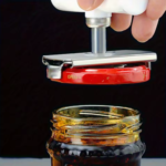 Stainless Steel Multi Function Bottle Cap Opener Adjustable Jar Lid Screw Can Opener Labor Saving Kitchen Gadget