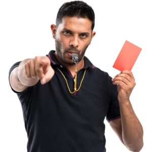 Sports Referee Card Set: Soccer Whistles, Red And Yellow Referee Cards, Stainless Steel Whistle