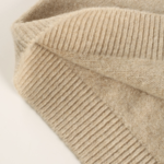 Oversized Crew Neck Button Knit Cardigan Women Soft Puff Sleeve Sweater Coat