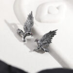 Dark-style Raven Stud Earrings For Women