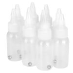 30ml Empty Paint Bottle Corrosion Resistance Squirt Pigment Condiment Container With Scale