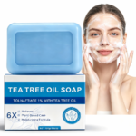 Rounded Corner Blue Tea Tree Soap