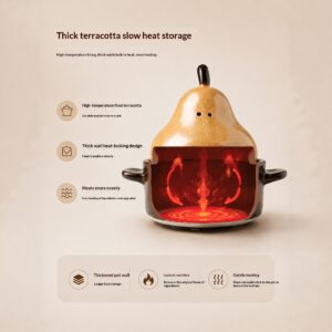 High-Temperature Open-Flame Household Stew Pot