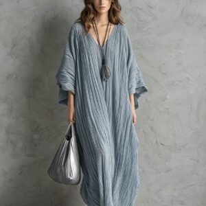 Seven-quarter Sleeve Kaftan Long-sleeved For Women