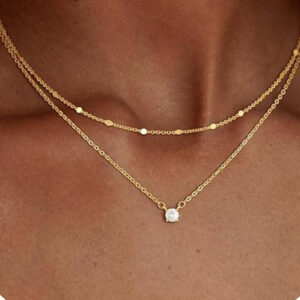 European And American Minimalist Trendy Fashion Versatile Clavicle Chain Necklace