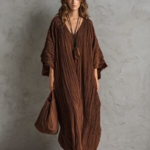 Seven-quarter Sleeve Kaftan Long-sleeved For Women