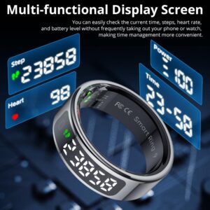 R12 Ring With A Display And Touchscreen