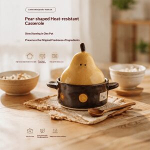 High-Temperature Open-Flame Household Stew Pot