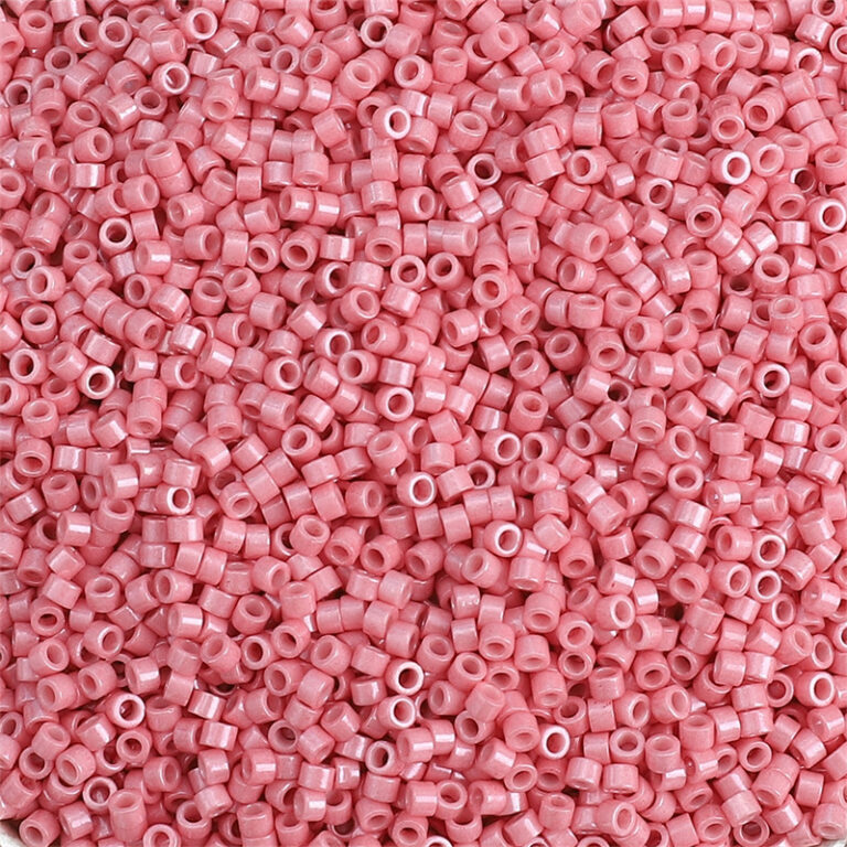 Oil-painted Solid-color Glass Seed Beads Round Beads