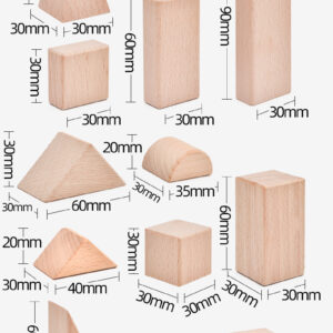 Cognitive Early-learning Stacking Block Toy