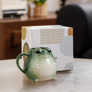 Creative Ceramic Craft Frog Kitchen Home Mug