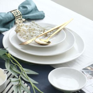 Minimalist Nordic Ceramic Dinnerware For Hotels And Home Use