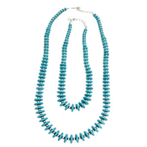 Fashionable Vintage Turquoise Layered Necklace