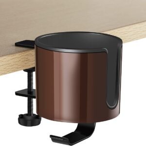 Metal Headphone Stand Rotating Multi-functional Drill-free Desk-side Cup Holder