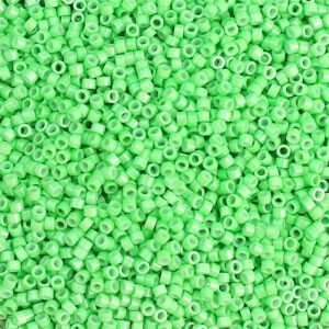 Oil-painted Solid-color Glass Seed Beads Round Beads