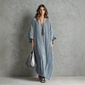 Seven-quarter Sleeve Kaftan Long-sleeved For Women