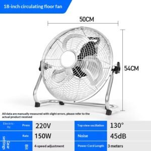 High Power Floor Fan Desktop Fan For Home