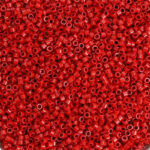 Oil-painted Solid-color Glass Seed Beads Round Beads
