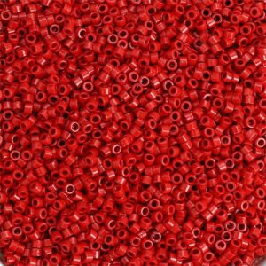 Oil-painted Solid-color Glass Seed Beads Round Beads