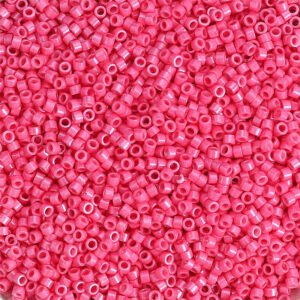 Oil-painted Solid-color Glass Seed Beads Round Beads