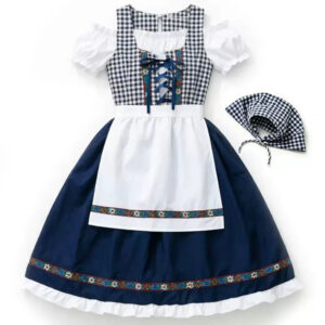 Oktoberfest German Bavarian Dirndl Costume Dress Halloween