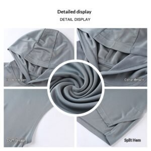 Basketball Jersey Split Hoodie Short Sleeve