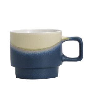 New Ceramic Kiln-change Coffee Cup Gift Box Set