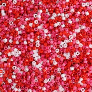 Oil-painted Solid-color Glass Seed Beads Round Beads