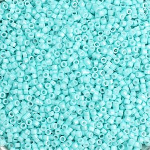 Oil-painted Solid-color Glass Seed Beads Round Beads
