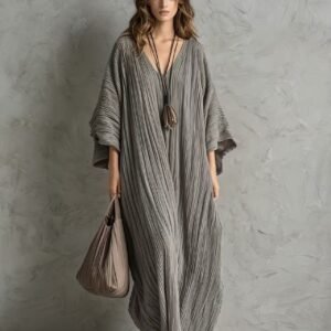 Seven-quarter Sleeve Kaftan Long-sleeved For Women