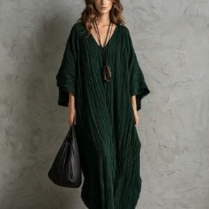 Seven-quarter Sleeve Kaftan Long-sleeved For Women
