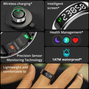 R12 Ring With A Display And Touchscreen