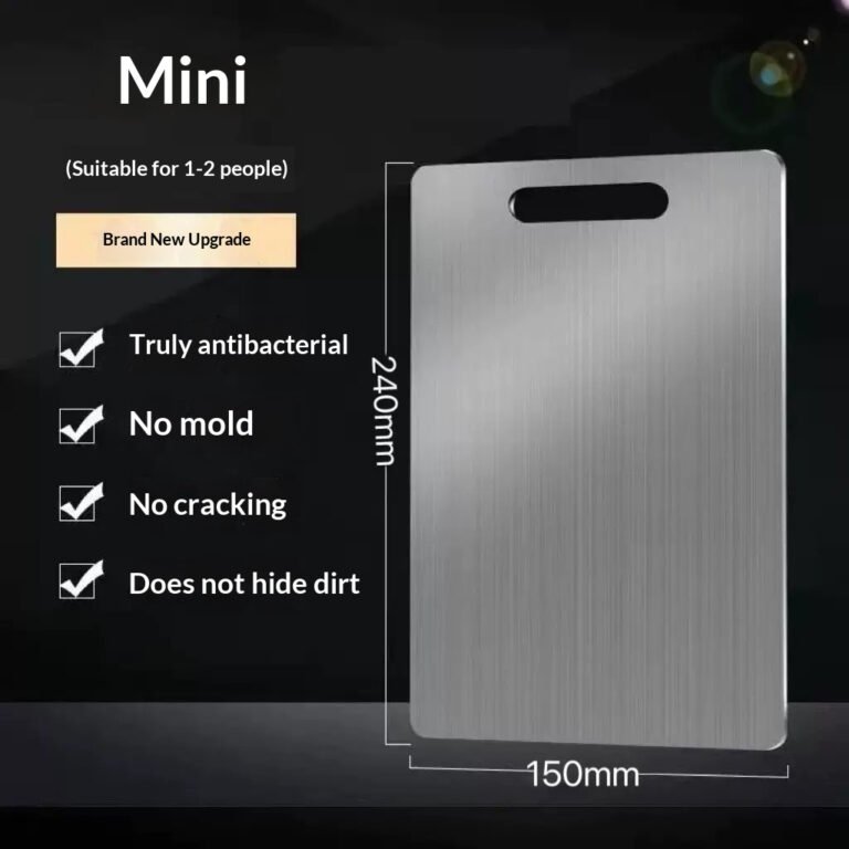 Mildew-proof Stainless Steel Double-sided Cutting Board Household