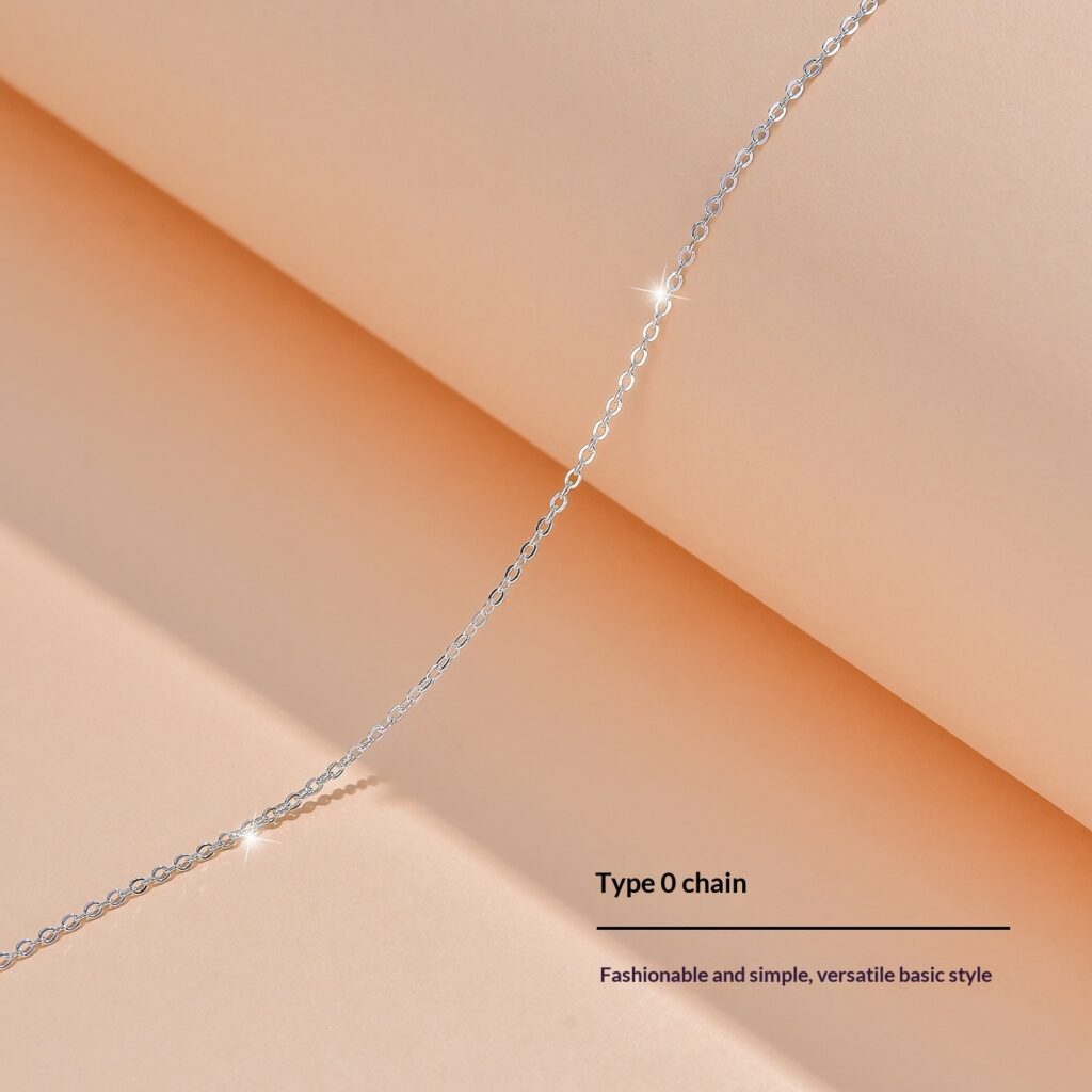 Fashionable Simple And Versatile 925 Silver Chain