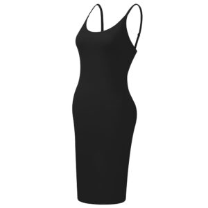 Seamless Strap Long Sheath Dress For Women