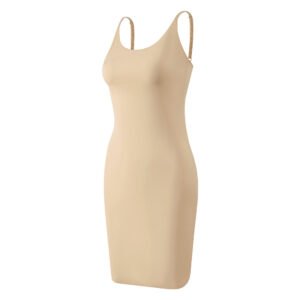 Seamless Strap Long Sheath Dress For Women