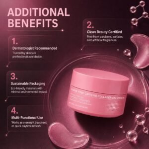 Caffeine Eye Masks 60 Pieces