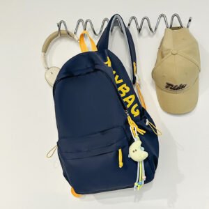 Casual Versatile Backpack With Letter Print