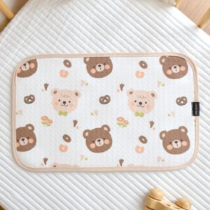 Sweat Absorbent Breathable Flat Pillow With A Cool Touch Pillowcase