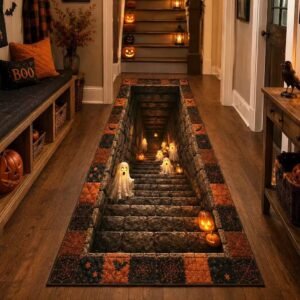 Halloween Crystal Felt Carpet Bedroom