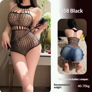 Hollow Sexy Transparent Temptation Sexy Jumpsuit