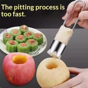 Fruit And Vegetable Corer Stainless Steel Core Remover Kitchen Pitting Tool